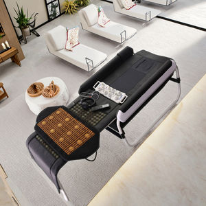 Cama de Masaje Térmico Infrarrojo con Jade para Quiropráctica, Camilla de Tracción Lumbar con Terapia de Calor de Cuero Sintético, Modelo Korea Master V3/V4/V6 - Product Image 4