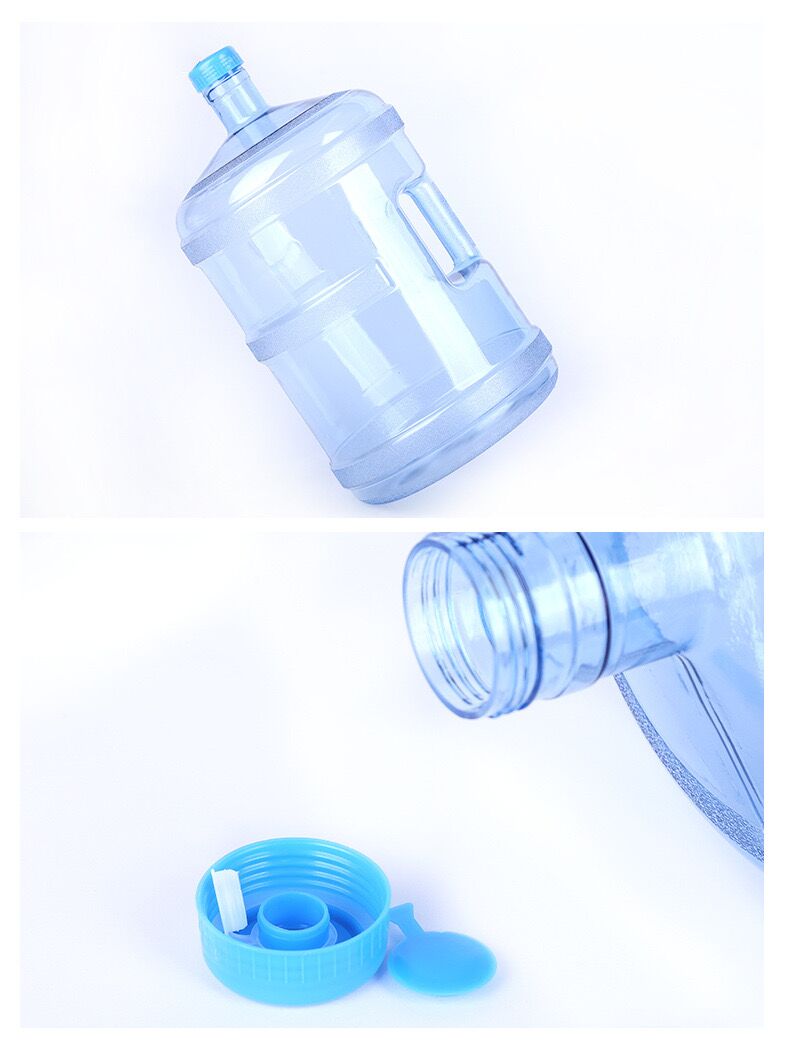 5 Gallon PC Mineral Water Bottle With Handle 55mm Neck Size
