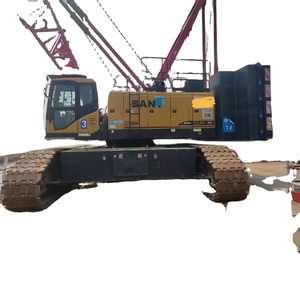 Grue sur chenilles d'occasion Sany 135T SCC135E modèle 2019 en excellent état de fonctionnement avec un moteur et des composants d'engrenage de qualité - Product Image 1