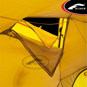 Carpa <span class=keywords><strong>de</strong></span> <span class=keywords><strong>Montaña</strong></span> Táctica Profesional <span class=keywords><strong>de</strong></span> Alta Calidad, Geodésica, <span class=keywords><strong>de</strong></span> Aluminio, para 2 Personas, 4 Estaciones, Resistente al Viento y a la Altura, para Climas Extremos - Product Image 3