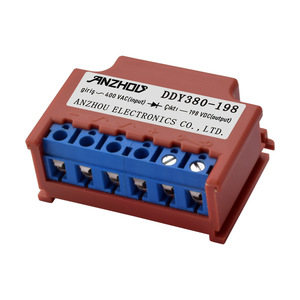 โมดูลเรียงกระแสแบบครึ่งคลื่น Anzhou Ddy380 198 สำหรับเบรกมอเตอร์ แรงดันขาเข้า 400Vac แรงดันขาออก 198Vdc - Product Image 1