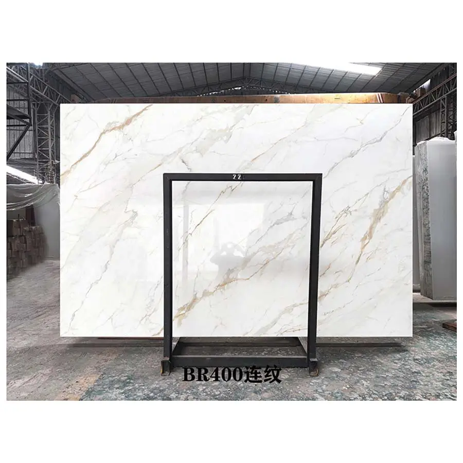 Bathroom White Cheap New Artificial Modern Walk Shower Tray Marble Slab Tile Manufacture Quartz Stone