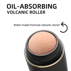 Boule <span class=keywords><strong>de</strong></span> <span class=keywords><strong>pierre</strong></span> à rouler pour le visage, résistant à l'huile, contrôle <span class=keywords><strong>de</strong></span> la peau grasse, rouleau volcanique absorbant l'huile - Product Image 5
