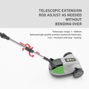 Cortadora de Césped Inalámbrica de 21V para Jardines Pequeños, Compatible con Batería <span class=keywords><strong>Makita</strong></span>, Mango Ajustable 22 ° -70 ° - Product Image 6