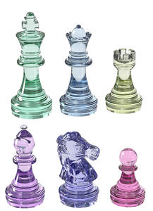 Early Riser DIY ajedrez molde de silicona tablero de ajedrez hecho a mano Rey reina resina epoxi molde - Product Image 2