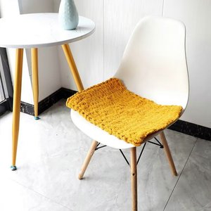 HENGYI 100% benang Loop jari poliester grosir rajutan tangan Chunky Chenille pola mewah benang Puffy - Product Image 3
