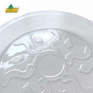 Plante en plastique Caddy Flower Planter <span class=keywords><strong>Pot</strong></span> Roues mobiles Stand Rack <span class=keywords><strong>Sur</strong></span> Rouleaux Dolly Holder Trolley Casters Rolling Tray Coaster - Product Image 2