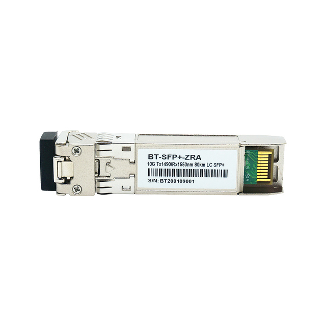 10G BIDI SM LC BIDI Optic SFP+ Single Fiber 1490/1550nm SingleMode 80KM Optical Fiber Module Compatible with Cisco D-ink Switch