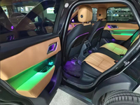 Kit de Décoration Intérieure LED pour Land Rover Velar 2023-2025 : Bande Lumineuse Ambiante Dynamique et Colorée, Couvre-Tweeter
