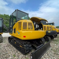 Miniexcavadora Komatsu PC70 Usada de Alta Calidad y Bajo Consumo de Combustible para Trabajos Agrícolas, Paisajismo y Construcción de Tuberías Municipales