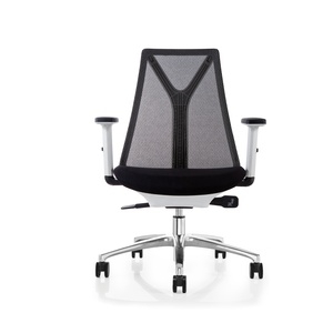 Usine directe en gros mi-dossier maille tâche pivotant inclinable réglable ergonomique rotation chaise de bureau Cadeira De Escritorio - Product Image 6