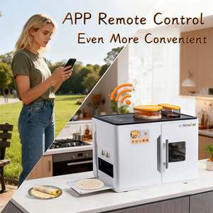 เครื่องทำโรตีอัตโนมัติไฟฟ้า โรติมาติก สำหรับทำโรตี อาต้า จาปาตี แป้งแผ่น ตอร์ติญ่า ทำได้ทุกชนิด - Product Image 3