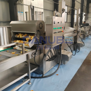 Quick Frozen French Fries and Potato Chips Frying Equipment Continue Fry Processing <b>Machine</b> - Product Image 5