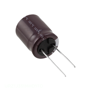 Distribuidor Autorizado, Condensador de Aluminio de 330 uF, 20%, 63V, Tipo RADIAL TH URZ1J331MHD1TO - Product Image 1