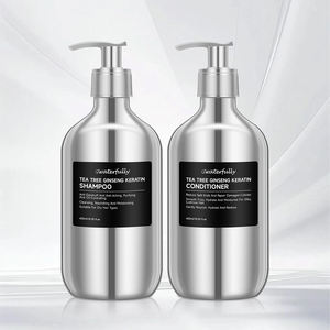 Champú y Acondicionador con Aceite de Árbol de Té y Ginseng Keratina, Set MaxTherapy, Alivia la Picazón del Cuero Cabelludo, Refresca y Limpia la Caspa, para Mujeres y Hombres - Product Image 1