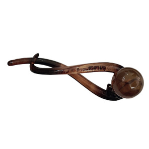 Pinza de pelo retro con perlas para mujer, 12 cm, pinza giratoria, elegante, para uso diario, tocado de imitación de perlas - Product Image 4