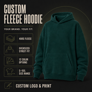 Sweat-shirts à capuche unisexes de haute qualité, 400 GSM, poids lourd, vierges, personnalisables avec logo, en molleton, coupe oversize pour hommes - Product Image 2