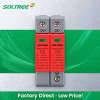 Parafoudre solaire CC 1500V Type 2 SPD 40kA pour systèmes photovoltaïques commerciaux et industriels