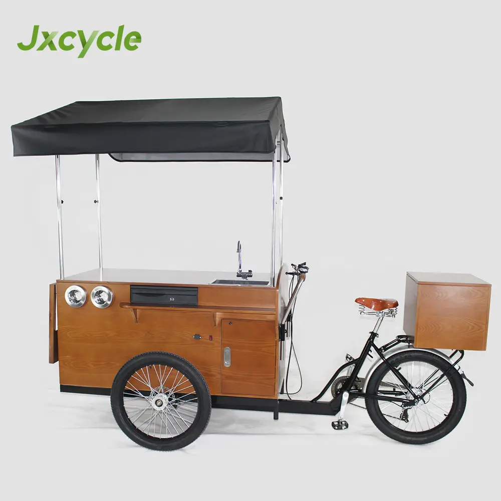 Coffee bike dedicated mobile coffee kiosk for sale from JXCYCLE