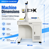 Graveur laser à fibre pour métal et plastique 20W 30W 50W, machine de marquage laser CNC de table avec hauteur de mise au point réglable