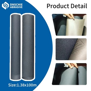 Fabrik-Schleifstoffrolle 1,38x100 Meter Sandtuch Wasserdichtes Schleifpapier Rolle Schleifmittel Siliziumkarbid Schleifstoffrolle - Product Image 5