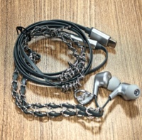Nouveaux écouteurs filaires intra-auriculaires avec puce de décodage numérique de haute qualité Type-C pour Android et iPhone 17, écouteurs filaires pour appels