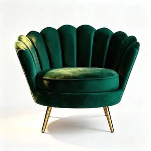 Ensemble de canapés en velours coquille de palourde de luxe nordique 2027YOUTAI, 1/<span class=keywords><strong>2</strong></span>/3 <span class=keywords><strong>places</strong></span>, pieds dorés, <span class=keywords><strong>canapé</strong></span> incurvé moderne pour salon - Product Image 3