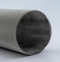Filter Jaring Baja Tahan Karat Pipa/Tabung Berlubang Filter Jaring Kawat Silinder Tabung Filter Silinder Berlubang