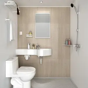 Nhà máy cung cấp trực tiếp SMC phòng tắm đầy đủ đặc biệt cung cấp không thấm nước tất cả trong một đơn vị phòng tắm