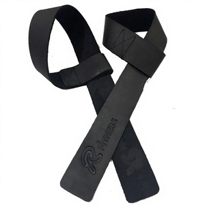 Correas de Muñeca Ajustables de Cuero Nubuck y Neopreno RC Fitness Wear para Levantamiento de Pesas en el Gimnasio, Unisex, Ecológicas - Product Image 1