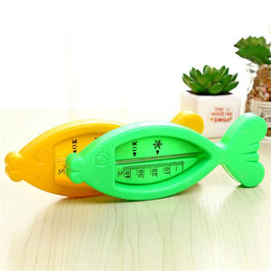Mignon thermomètre de bain pour bébé en forme de poisson, thermomètre en forme de poisson, thermomètre à double usage humide et sec - Product Image 5