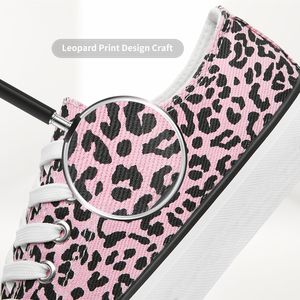Chaussures en toile léopard pour femmes, vente en gros, usine de Wenzhou - Product Image 3