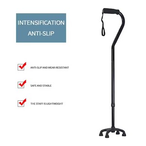 Chất lượng cao nhôm đi bộ thanh với điều chỉnh chiều cao và mới lạ đứng bốn chân gậy - Product Image 5