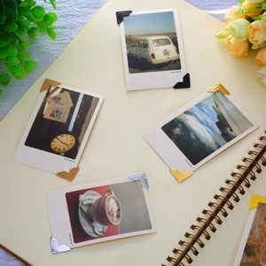 24 coins <span class=keywords><strong>photo</strong></span> autocollants <span class=keywords><strong>pour</strong></span> scrapbooking, albums, journaux intimes et organisateurs de diaries DIY - Product Image 6