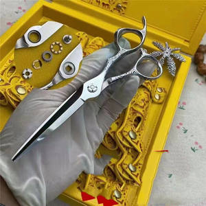 กรรไกรซอยผมอินูเอะ คาซึนาริ ขนาด 6 นิ้ว สแตนเลสสตีล สำหรับช่างทำผมมือขวา รองรับการปรับแต่ง ใช้สำหรับงานเสริมสวย - Product Image 2