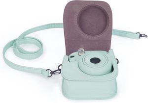 Lerp & New style sac pour appareil photo en cuir PU Fujifilm Fuji <span class=keywords><strong>instax</strong></span> <span class=keywords><strong>mini</strong></span> <span class=keywords><strong>8</strong></span>/9/11/12 sac pour appareil photo - Product Image 4