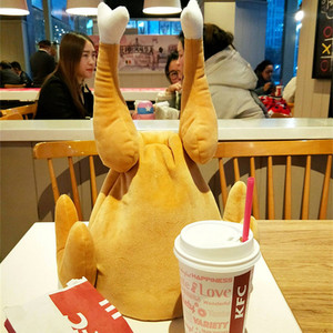 Chapeau de dinde à pattes mobiles style WOWEI, jouet amusant, chapeau électrique à pattes de poulet avec musique et <span class=keywords><strong>danse</strong></span> - Product Image 4