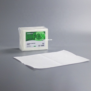 Meilleur Prix Creped Spunlaced Fibres Cellulose PP Mélange <span class=keywords><strong>Atelier</strong></span> Industriel Tâches les plus difficiles Durable Résistant Pli Économie Chiffons - Product Image 5