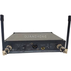 Sistema Microfonico Wireless UHF in Metallo Cardioide Portatile per Palco Karaoke Live Microfono SLX24 BETA58a Beta87 - Product Image 6