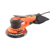 Lijadora Orbital Eléctrica Aleatoria Sin Escobillas Personalizada de 350 W, Herramienta de Lijado Eléctrica con Base de Apoyo de 5 y 6 Pulgadas