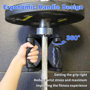 Barra de accesorios para gimnasio en casa, cable de doble agarre, mango en V para ejercicio, manijas ergonómicas con hebilla para montañismo - Product Image 4