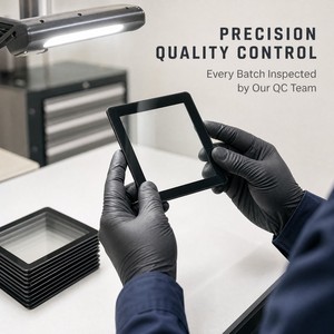 Protection d'écran en verre trempé pour déclencheur de flash d'appareil photo avec minuterie de prise de vue, plaque frontale en verre découpée sur mesure - Product Image 4