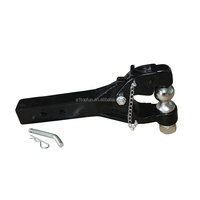 Enganche de remolque de barra de remolque para Honda CRV 2017-2023 Ajuste personalizado Negro mate Clase 3 Receptor de remolque Gancho de pasador