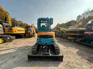 Mini-excavatrice d'occasion de marque japonaise de haute qualité à bas prix, 3 tonnes, Kx U35, mini-excavatrice d'occasion de marque originale, vente chaude - Product Image 6