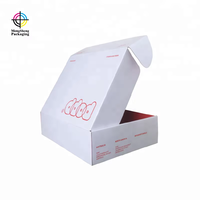 Cajas de Cartón para Ropa Personalizadas, Color Naranja, Caja de Envío Corrugada para Prendas