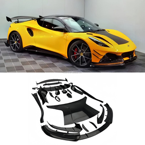 ชุดแต่ง Lotus Emira รุ่น MONOT สไตล์คาร์บอนไฟเบอร์แห้ง ประกอบด้วยลิ้นหน้า ช่องระบายอากาศ ฝากระโปรงหน้า สเกิร์ตข้าง สปอยเลอร์หลัง - Product Image 1