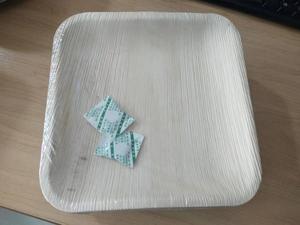 Assiettes jetables <span class=keywords><strong>en</strong></span> <span class=keywords><strong>feuille</strong></span> de palmier, 10 pouces, lot de 100, pour fête, biodégradables, écologiques - Product Image 5