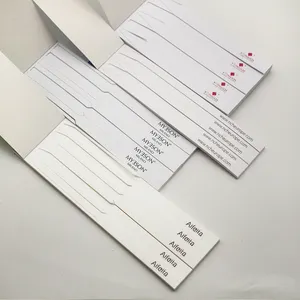 Papier de test de parfum Papier de test de reniflement de bande de parfum de haute qualité avec impression de LOGO