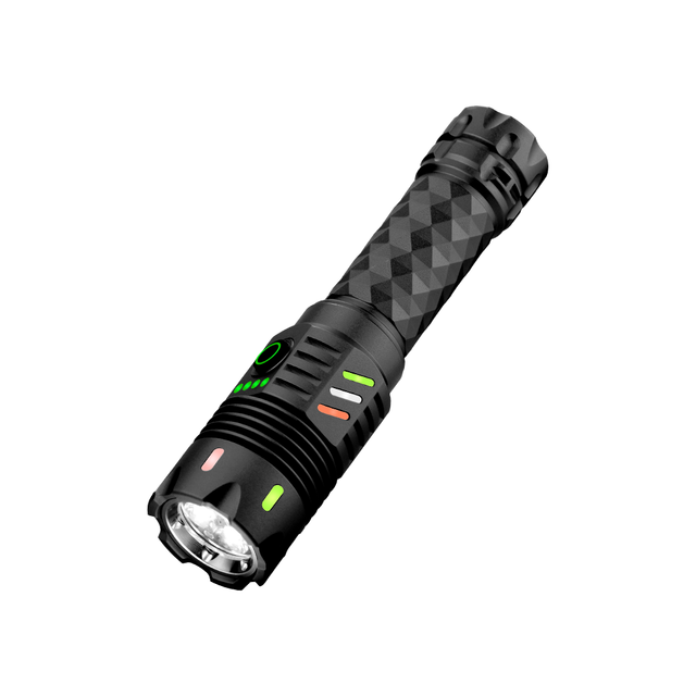 Linterna High Lumens Power Display Self Defense Lanterna Mini Usb Rechargeable Led Torch Light Tactical Flashlight