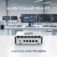Mini PC Router Intel N100 N150 al por mayor, Quad Core, Multi LAN 2.5G, AMD FP5 R2314, compatible con Pfsense Firewall Thin Client y Ubuntu